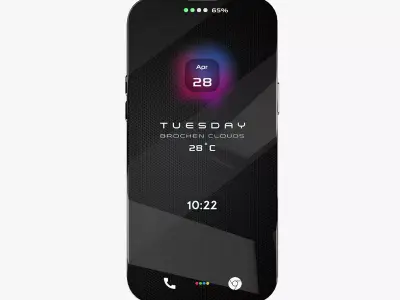 Phone Concept For Game - Low Poly Low-poly 3D model