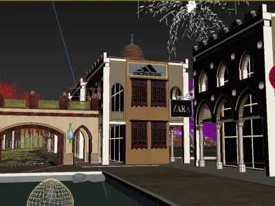 elevation architecture 3D model