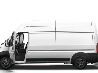 Citroen e Jumper Van L3H3 HQ Interior 2025 3D model