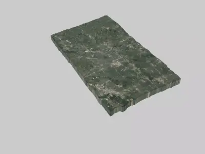 Aurora City Low-poly 3D model