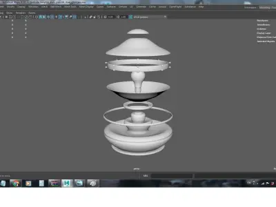 Bedside lamp 3D model purchase