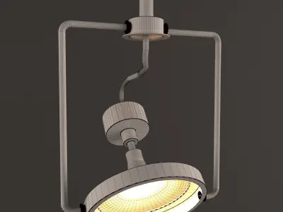 ceiling modern lamp new 3D model