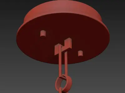 Jonathan Browning Camus Chandelier 3D model