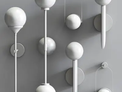 Wall Lamp Collection 02 3D model