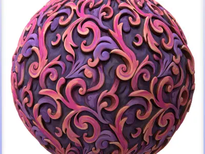 Stylized Ornaments Seamless Texture Texture
