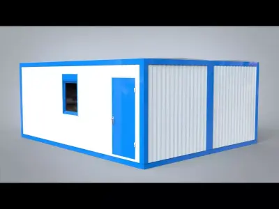 Modular office 30m2 3D model