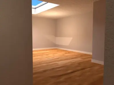 VR Art Gallery - EL2 Low-poly 3D model