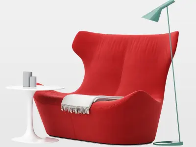 sofa Love Papilio  3D model