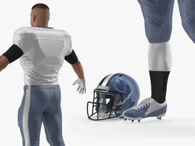  American Football Player Fur 