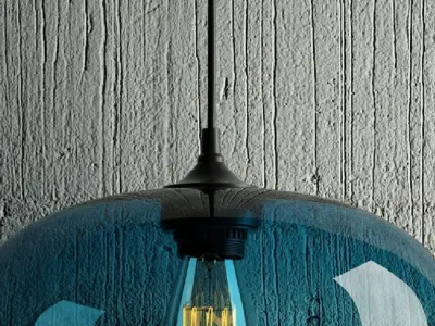 Hanging lamp 8 Loft Design 3D model