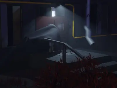 Scary place 3D model