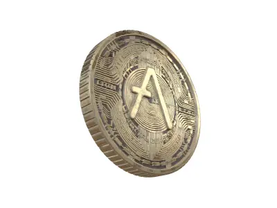 Aave Coin v5 005 3D model