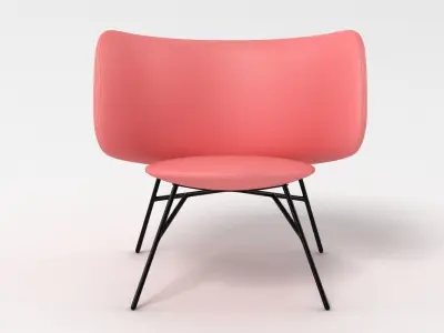 PlusHalle Stella 2 Chair 3D model