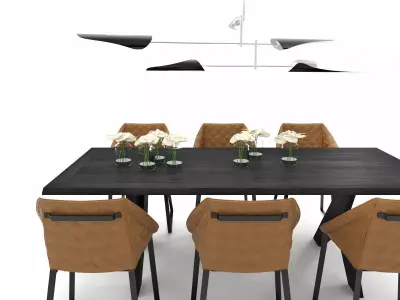 Dining Set 15 3D model