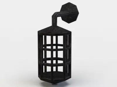 Tavern lamp Low-poly 3D model purchase