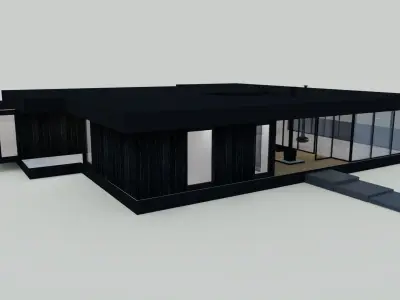 Holiday House 3D model