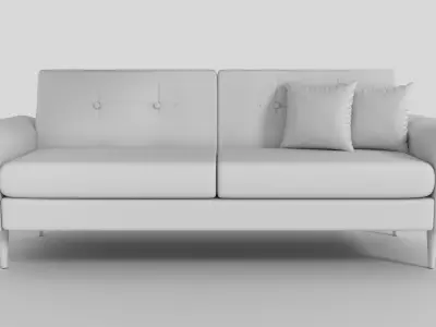Modern sofa 3D model