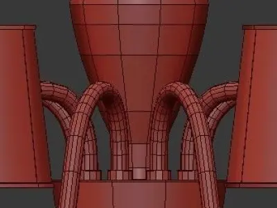 Untitled grace ii chandelier 3D model