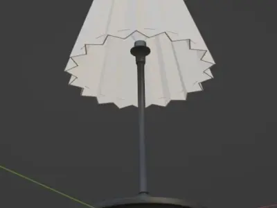 Table lamp 3D model 38