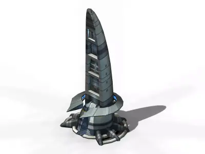 Star Alliance - Pavement Tower 3D model