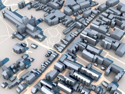 St Albans Cathedral England 3D model