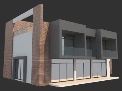 House 4 3D model purchase