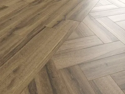 Skogen brown Floor Tile 3D model