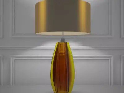 Bella Figura Diamond Curved Lamp 3D model