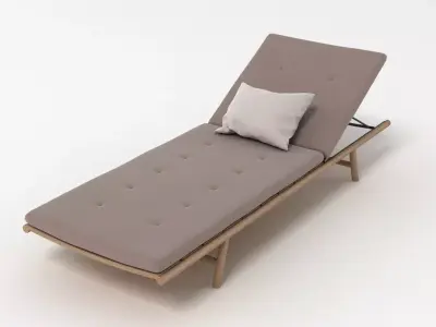 RODA Orson Sun Lounger 3D model