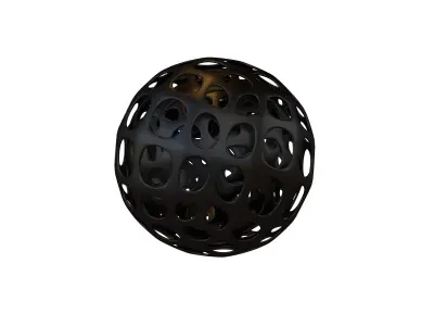 Abstract Sphere Ball v2 003 3D model