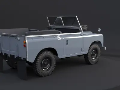  Land Rover Series III Short Wheel Base Convertible 