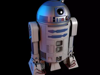 R2D2 Star Wars 3D model