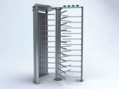 Turnstile Gate 3D model
