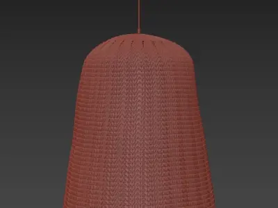 Rice Husk Light Shades 3D model
