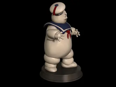 Stay Puft Marshmallow Man 3D print model