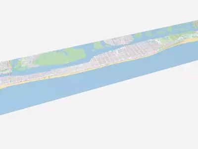Long Beach California USA 3D model