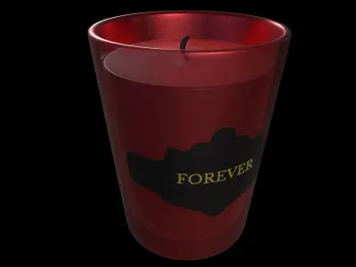 Grave candles-Grave Candles-GAME READY PBR  Low-poly 3D model