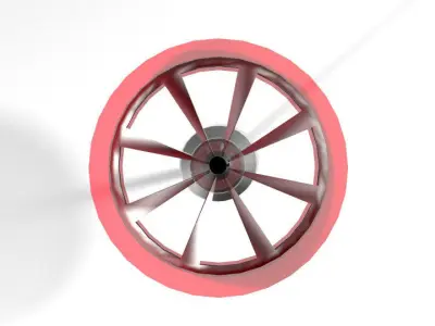 Lamp - Standing 3D model