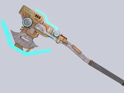 Sci fi elite weapon collection 3D Model Pack