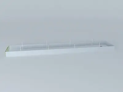 Parking or parking Free 3D model