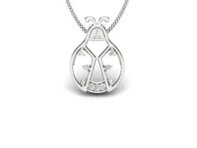 wedding engagement women pendant 3dm render detail  3D print model