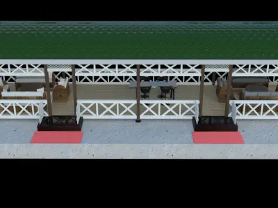 Garden Camellia 3d Model 3D model