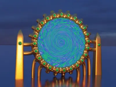 Portal 3D model purchase