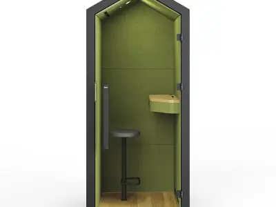 Treehouse Acoustic Booth 3D model