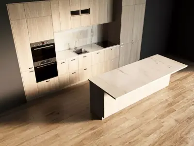20-Kitchen8 texture 2 3D model