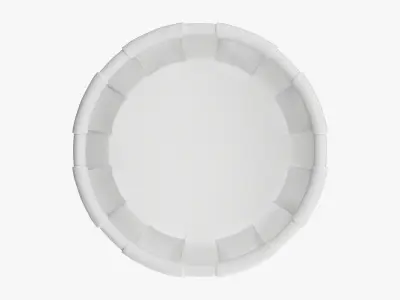 Souffle paper portion cup 3D model