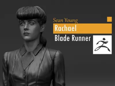 Sean Young - Rachael - Blade Runner 3D print model