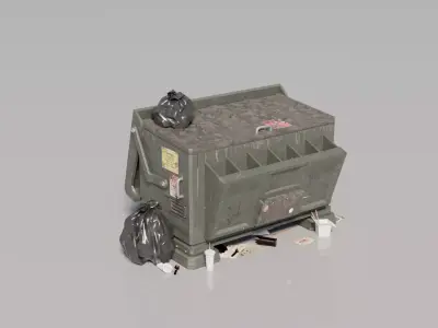 Cyberpunk Props 3 3D model