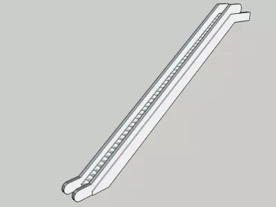 Escalator 3D print model