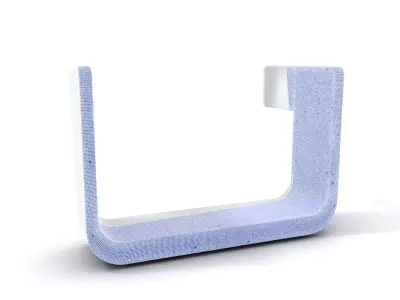 Sleek Silver Handle model pack Low-poly 3D model